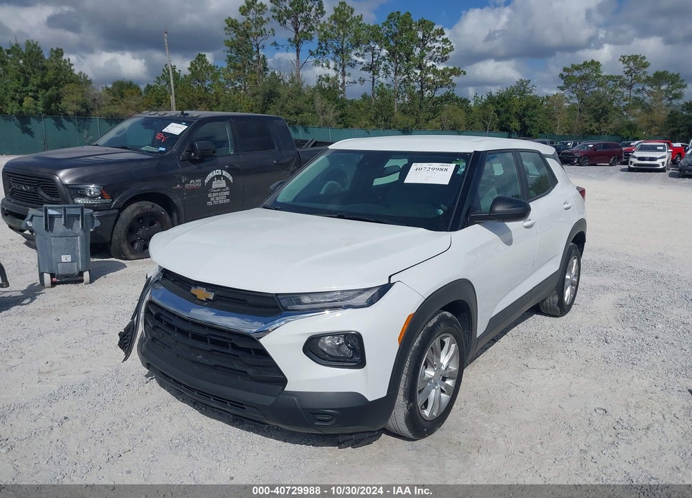 2022 CHEVROLET TRAILBLAZER FWD LS VIN: KL79MMS23NB137539