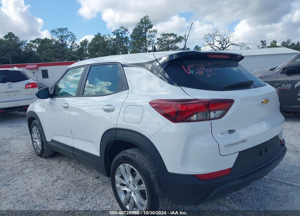 2022 CHEVROLET TRAILBLAZER FWD LS VIN: KL79MMS23NB137539