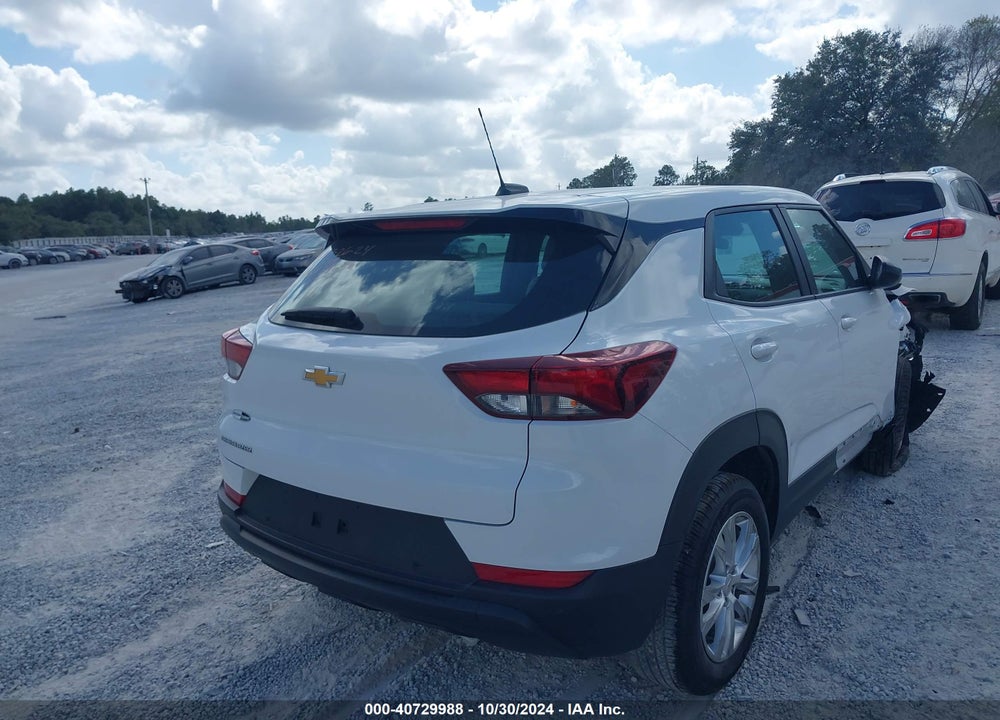 2022 CHEVROLET TRAILBLAZER FWD LS VIN: KL79MMS23NB137539