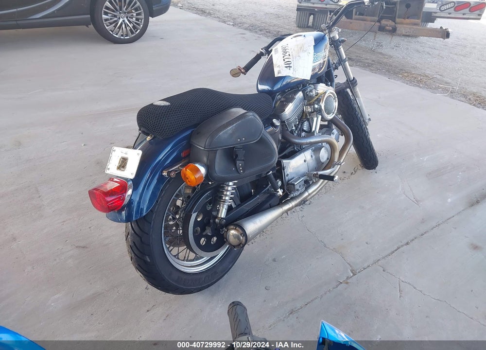 1998 HARLEY-DAVIDSON XL883 HUGGER VIN: 1HD4CEM12WK118099