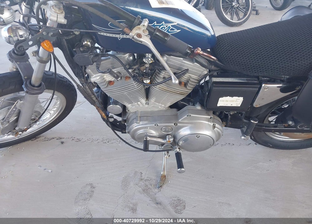 1998 HARLEY-DAVIDSON XL883 HUGGER VIN: 1HD4CEM12WK118099