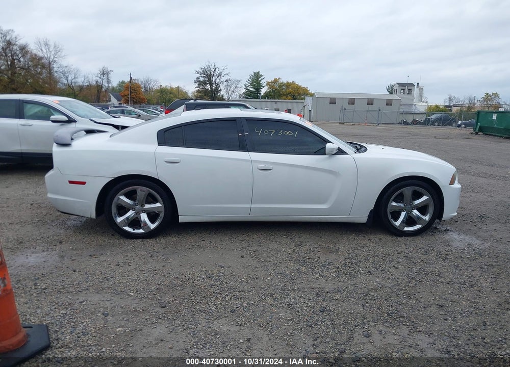 2012 DODGE CHARGER SXT VIN: 2C3CDXHG3CH277001