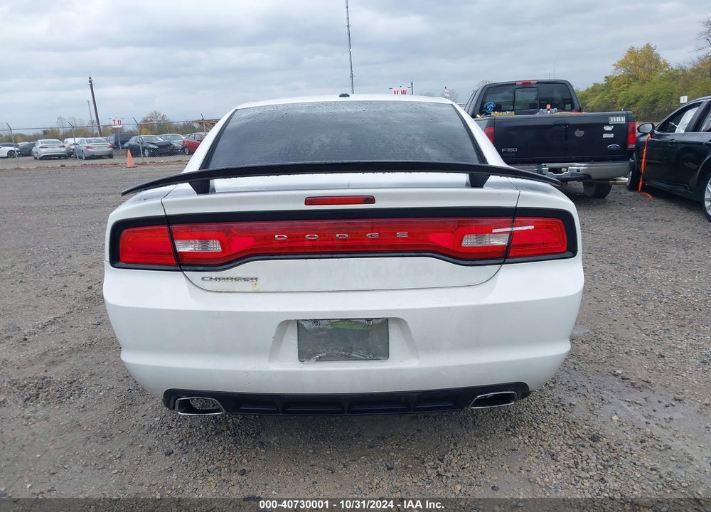 2012 DODGE CHARGER SXT VIN: 2C3CDXHG3CH277001