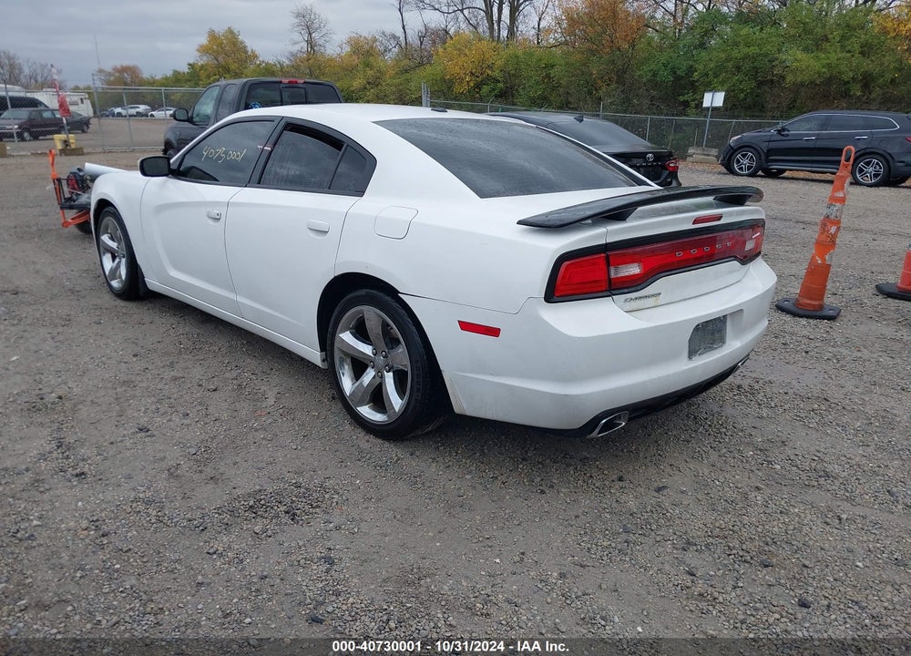 2012 DODGE CHARGER SXT VIN: 2C3CDXHG3CH277001
