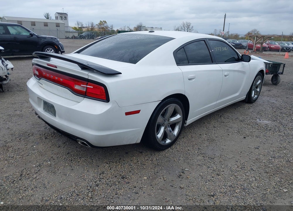 2012 DODGE CHARGER SXT VIN: 2C3CDXHG3CH277001