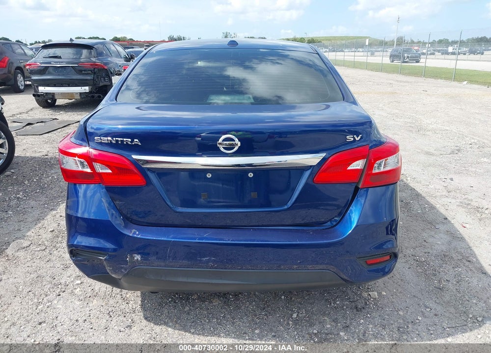 2019 NISSAN SENTRA SV VIN: 3N1AB7AP0KY451590