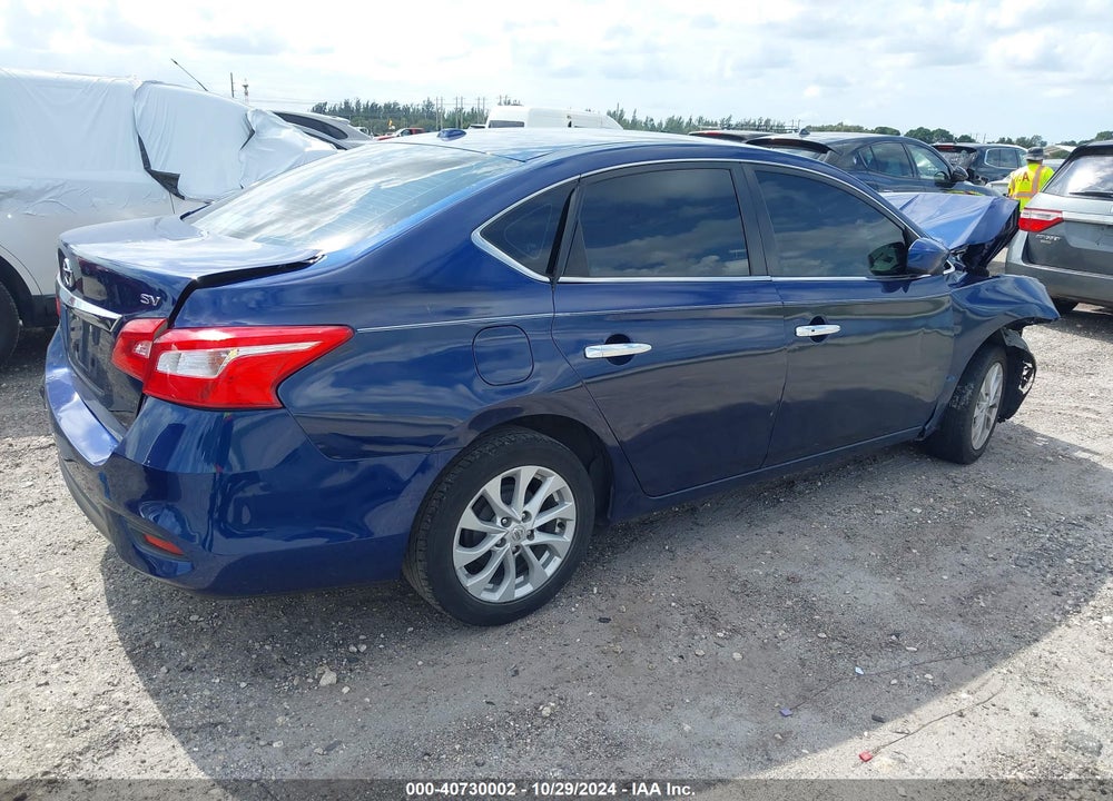 2019 NISSAN SENTRA SV VIN: 3N1AB7AP0KY451590