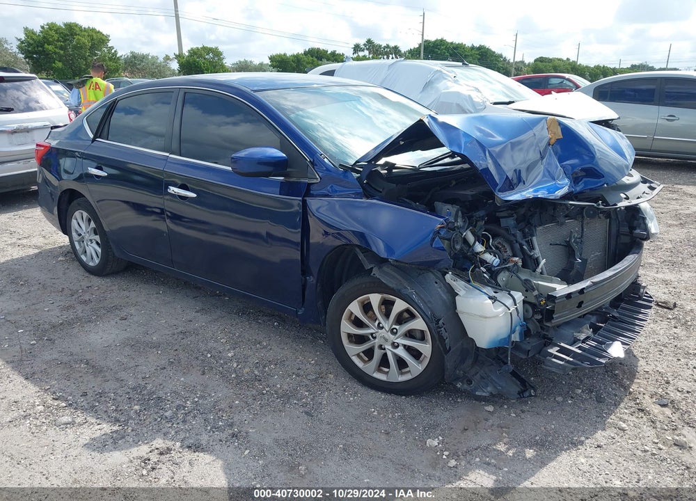 2019 NISSAN SENTRA SV VIN: 3N1AB7AP0KY451590