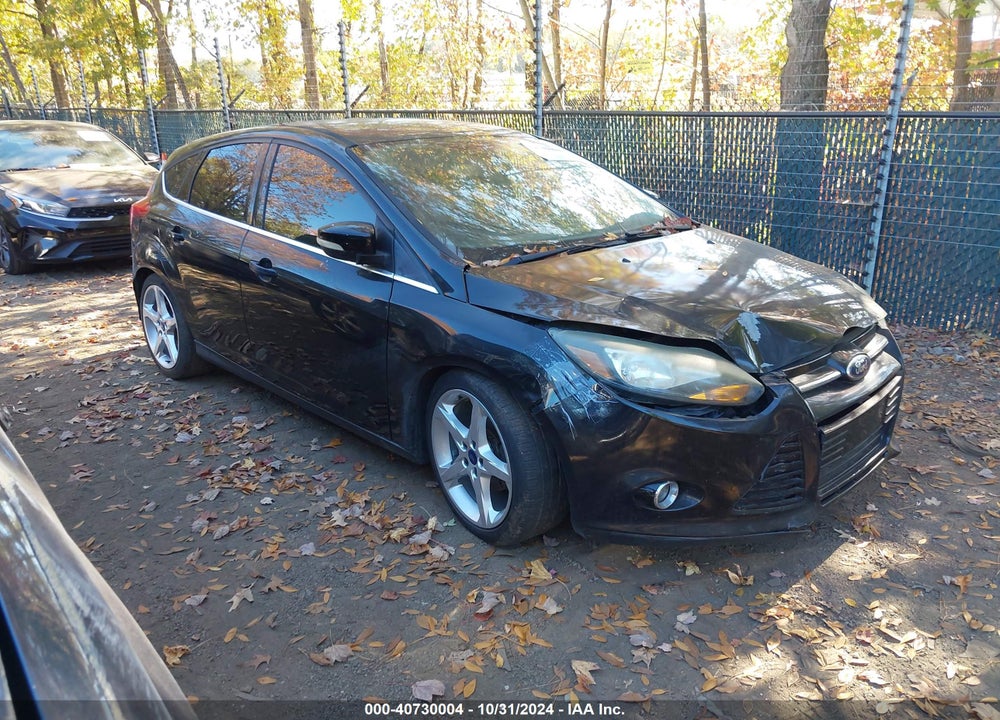 2014 FORD FOCUS TITANIUM VIN: 1FADP3N26EL191072