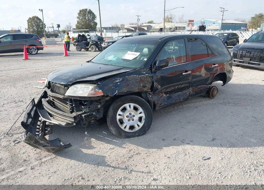 2001 ACURA MDX VIN: 2HNYD18491H532228