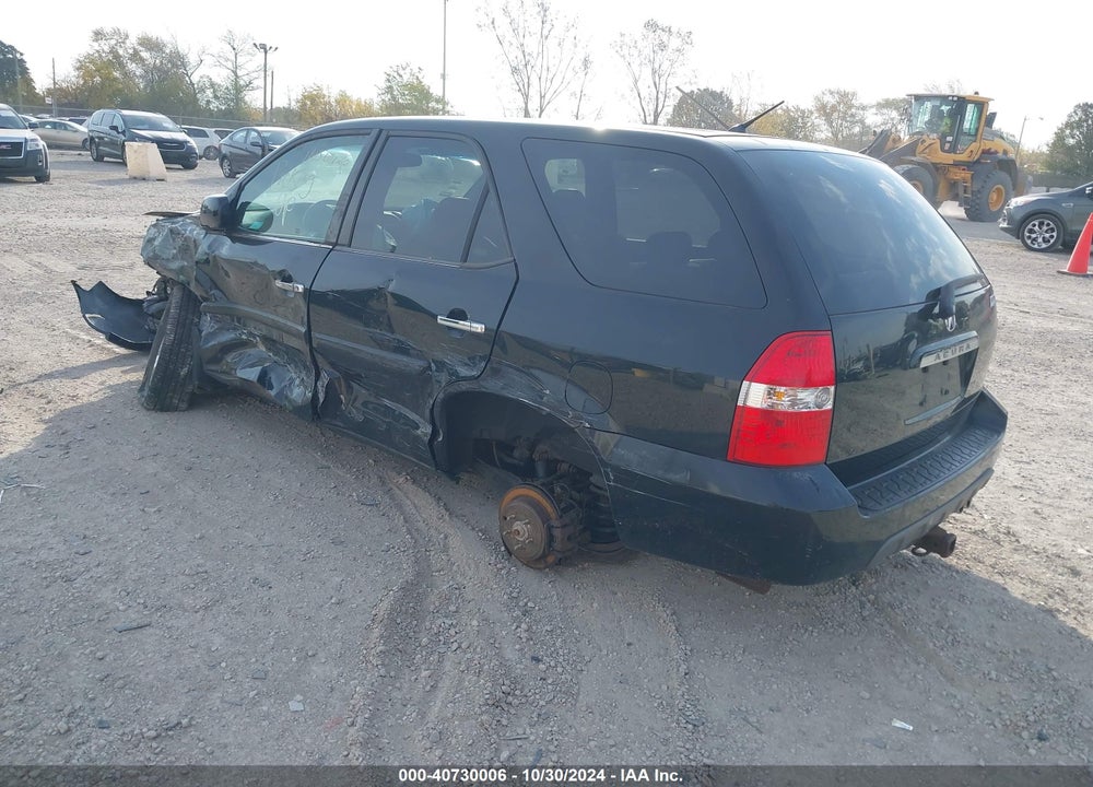 2001 ACURA MDX VIN: 2HNYD18491H532228
