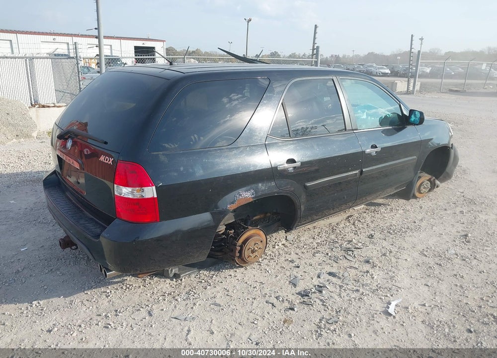 2001 ACURA MDX VIN: 2HNYD18491H532228