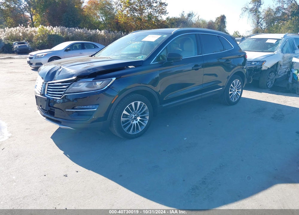 2017 LINCOLN MKC RESERVE VIN: 5LMCJ3D95HUL55652