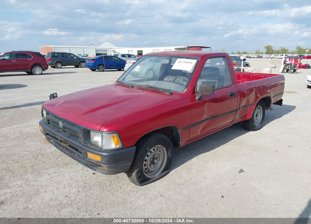 1995 TOYOTA PICKUP 1/2 TON SHORT WHLBASE STB VIN: 4TARN81A2SZ318131