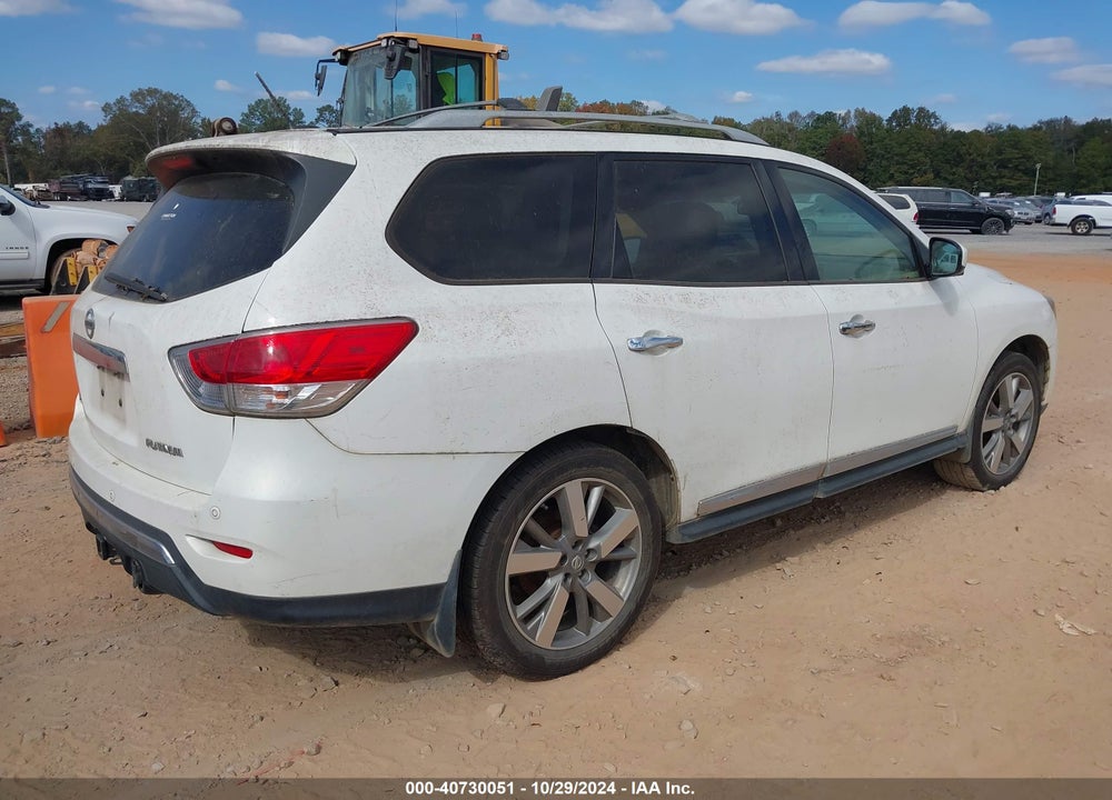 2013 NISSAN PATHFINDER PLATINUM VIN: 5N1AR2MNXDC673096