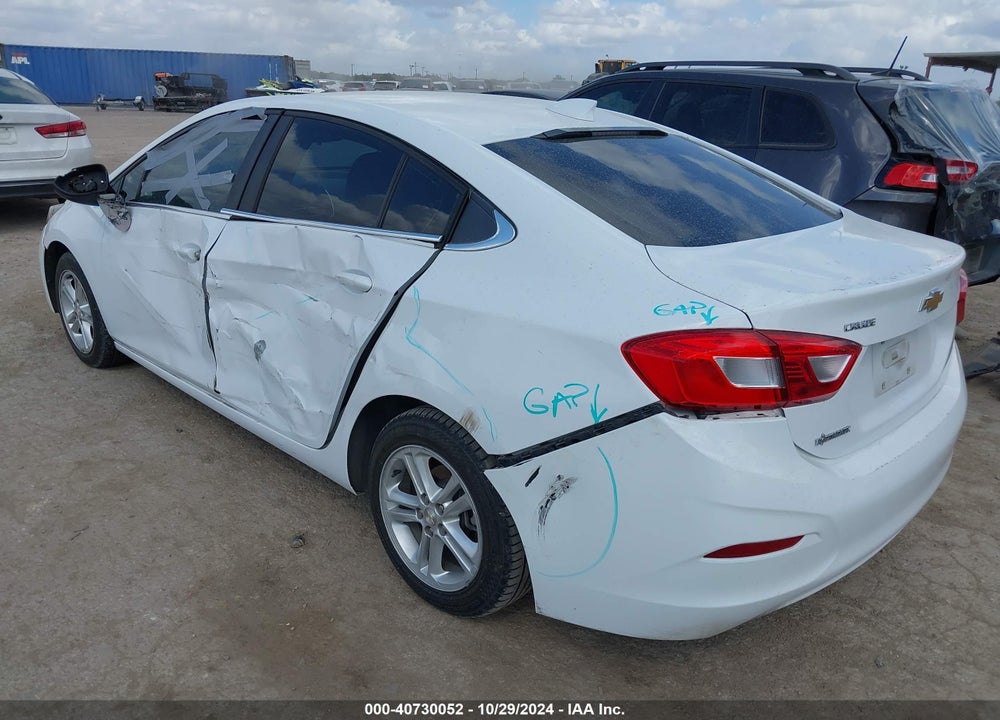 2018 CHEVROLET CRUZE LT AUTO VIN: 1G1BE5SM5J7167365