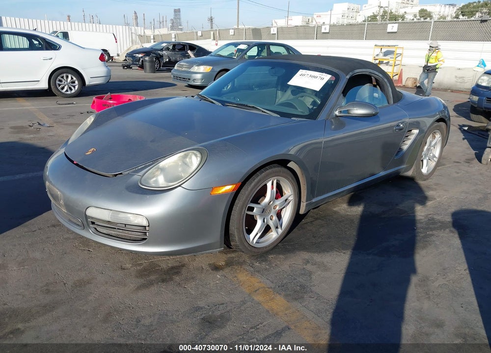 2005 PORSCHE BOXSTER S VIN: WP0CB29815S730569