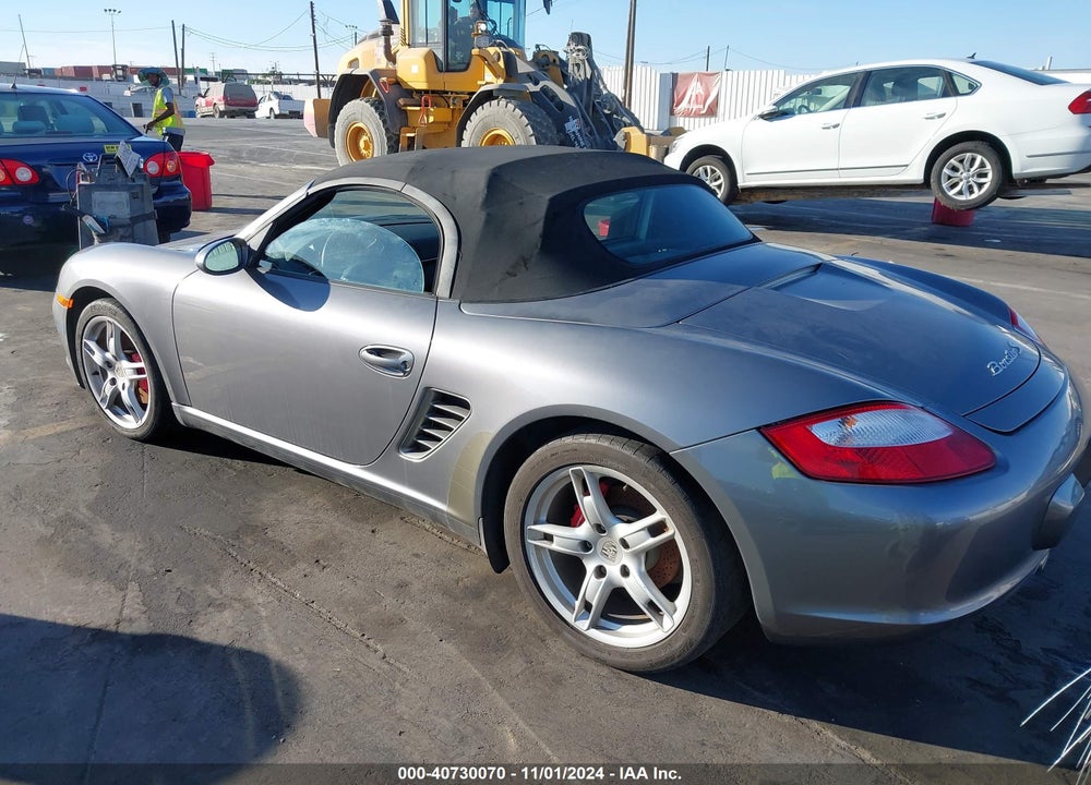 2005 PORSCHE BOXSTER S VIN: WP0CB29815S730569
