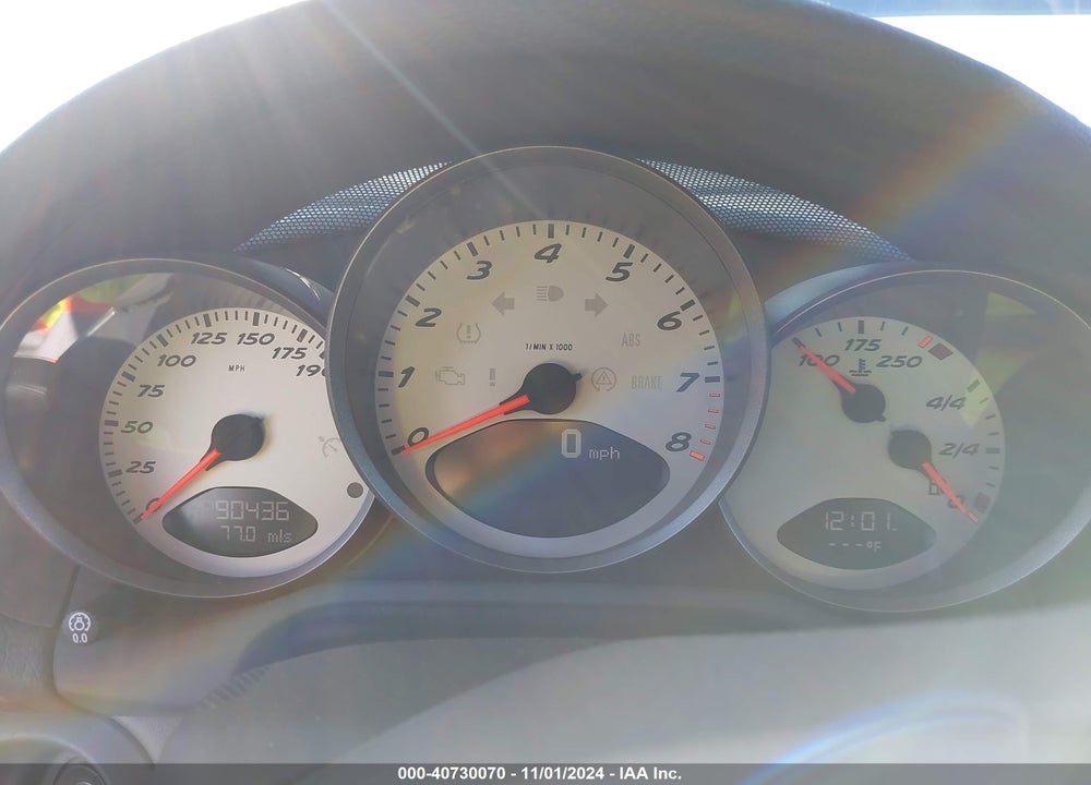 2005 PORSCHE BOXSTER S VIN: WP0CB29815S730569