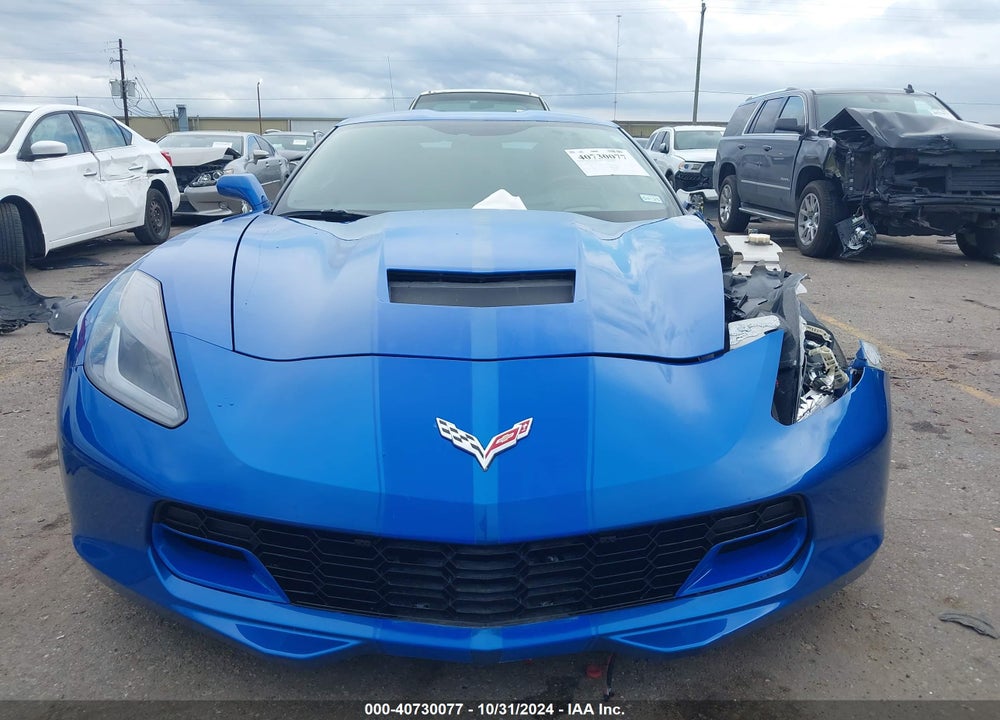 2015 CHEVROLET CORVETTE STINGRAY Z51 VIN: 1G1YK2D7XF5107884