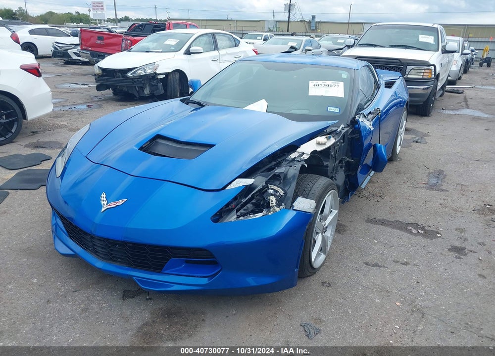 2015 CHEVROLET CORVETTE STINGRAY Z51 VIN: 1G1YK2D7XF5107884
