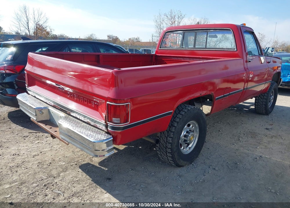 1984 CHEVROLET K20 VIN: 2GCGK24M3E1151363