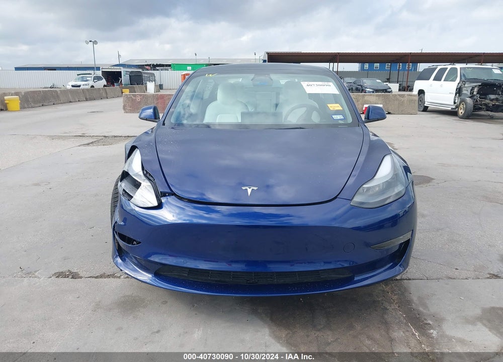 2022 TESLA MODEL 3 PERFORMANCE DUAL MOTOR ALL-WHEEL DRIVE VIN: 5YJ3E1EC8NF163172