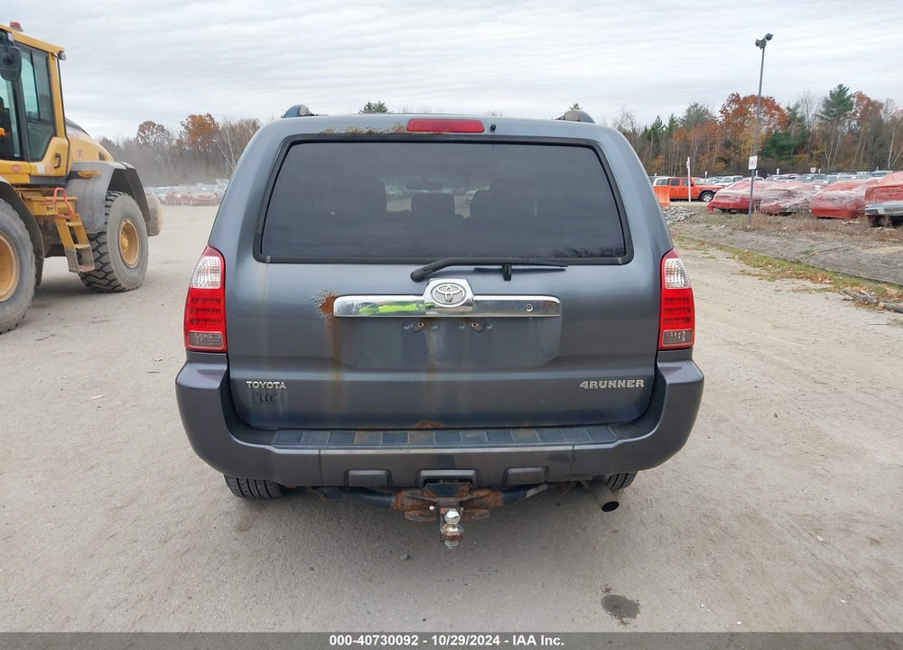 2006 TOYOTA 4RUNNER SR5 V8 VIN: JTEBT14RX60062282