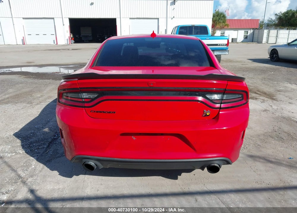 2019 DODGE CHARGER SCAT PACK RWD VIN: 2C3CDXGJ8KH588600