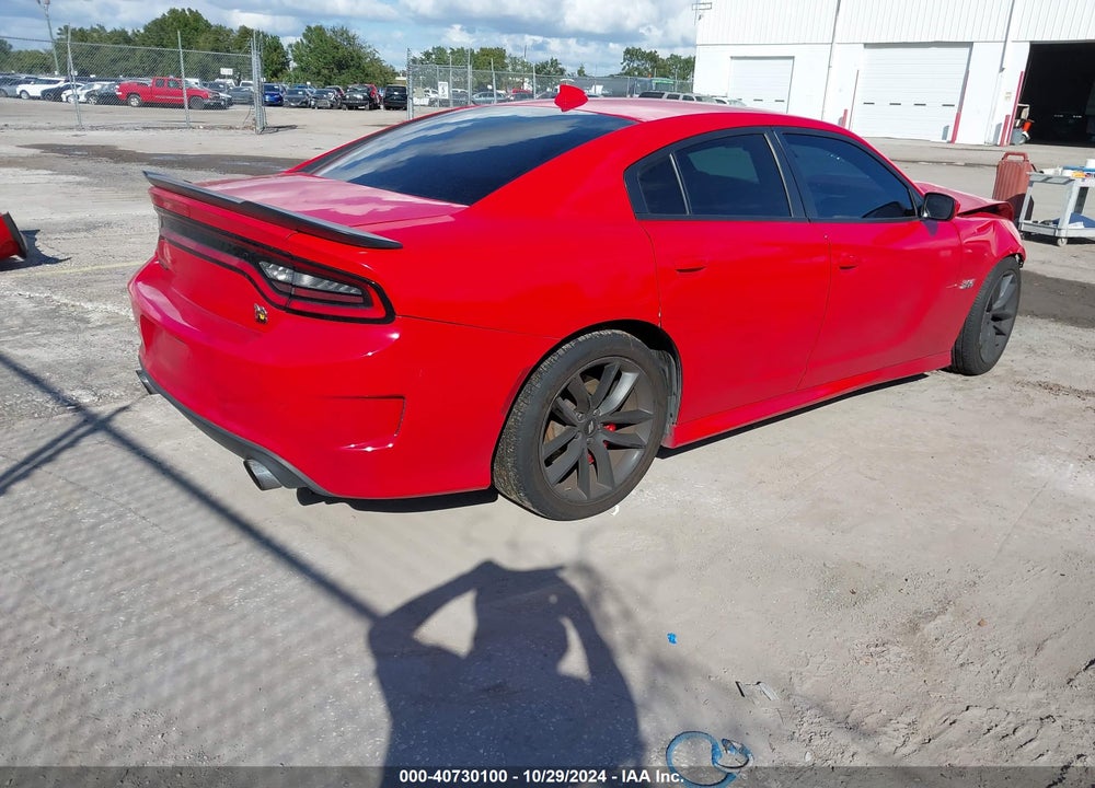 2019 DODGE CHARGER SCAT PACK RWD VIN: 2C3CDXGJ8KH588600
