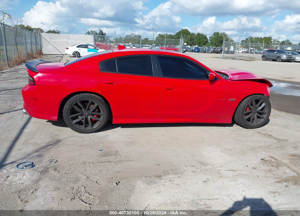2019 DODGE CHARGER SCAT PACK RWD VIN: 2C3CDXGJ8KH588600