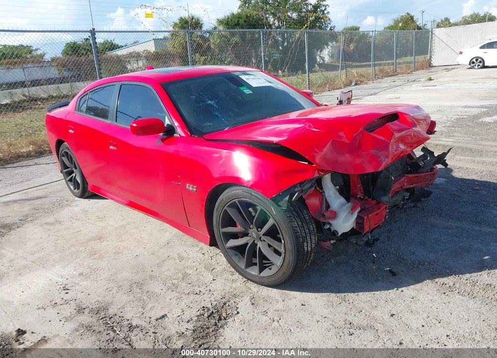2019 DODGE CHARGER SCAT PACK RWD VIN: 2C3CDXGJ8KH588600