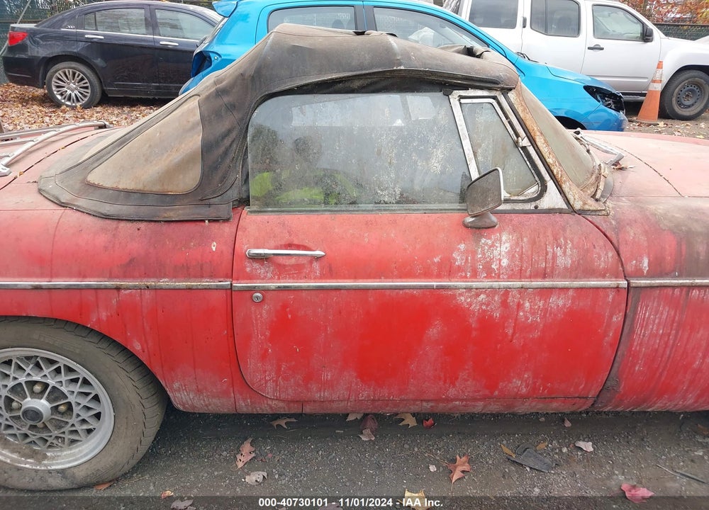 1979 MG B VIN: GHN5UL488071G