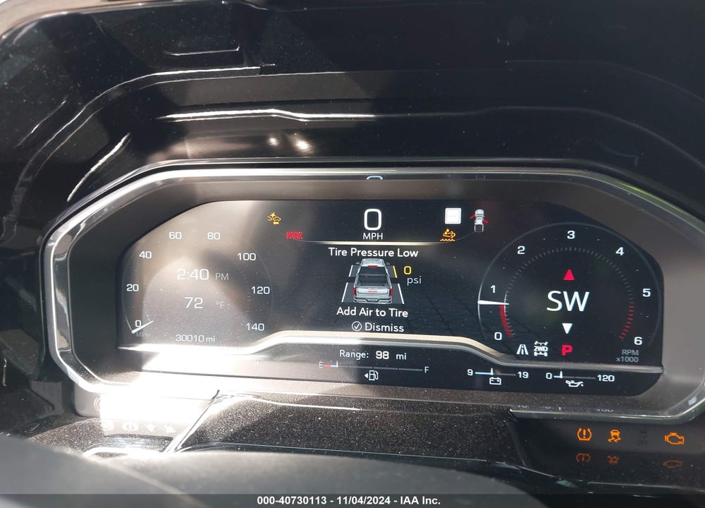 2023 GMC SIERRA 1500 4WD SHORT BOX ELEVATION WITH 3SB VIN: 3GTUUCE88PG101072