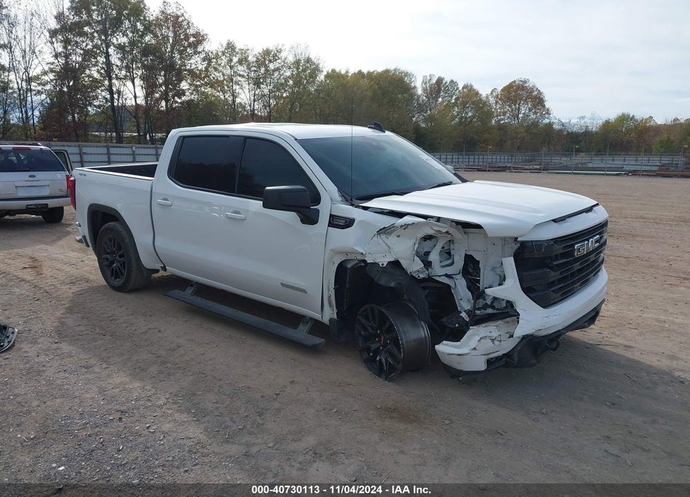 2023 GMC SIERRA 1500 4WD SHORT BOX ELEVATION WITH 3SB VIN: 3GTUUCE88PG101072