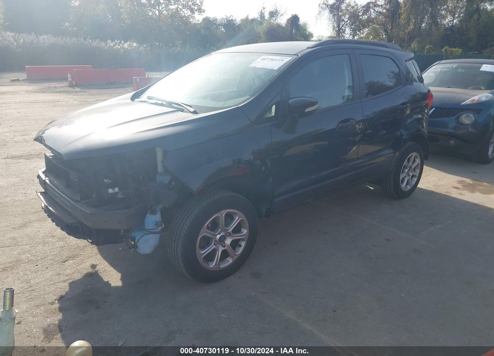 2018 FORD ECOSPORT SE VIN: MAJ6P1ULXJC206027