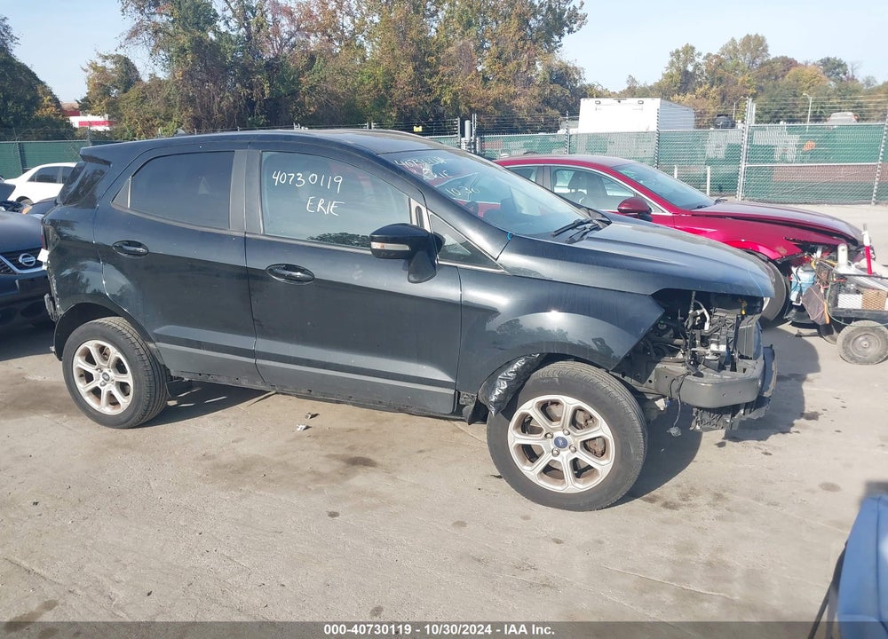 2018 FORD ECOSPORT SE VIN: MAJ6P1ULXJC206027