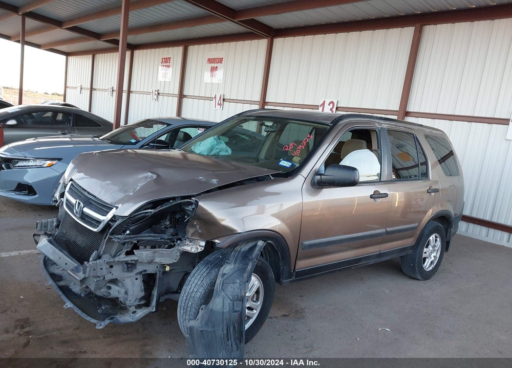 2003 HONDA CR-V EX VIN: JHLRD78873C037485