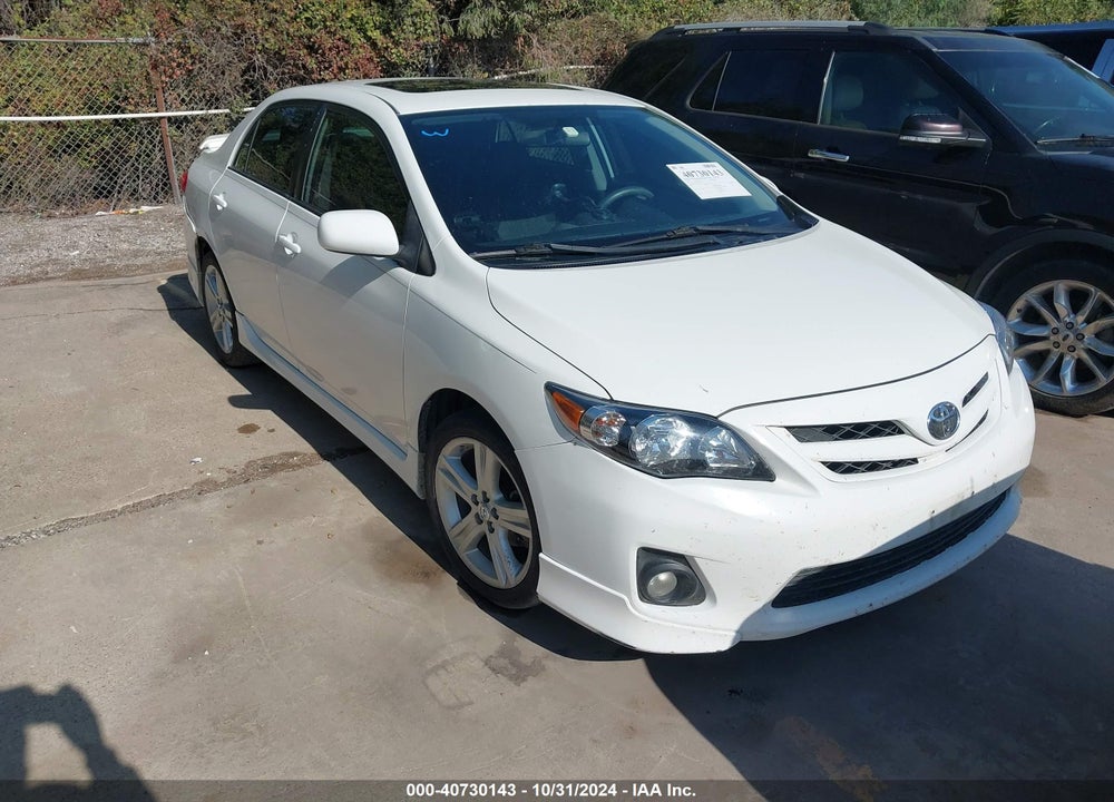 2013 TOYOTA COROLLA S VIN: 5YFBU4EE5DP082795