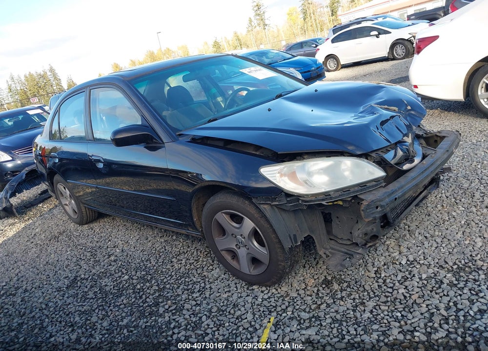 2004 HONDA CIVIC EX VIN: 2HGES25854H641464