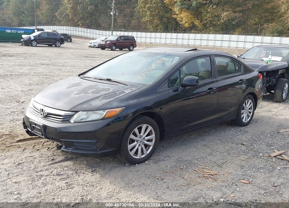 2012 HONDA CIVIC EX VIN: 2HGFB2F86CH511923