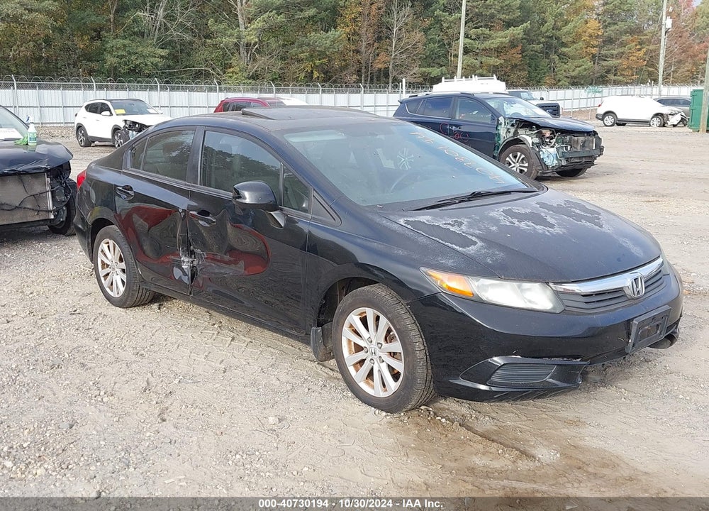 2012 HONDA CIVIC EX VIN: 2HGFB2F86CH511923