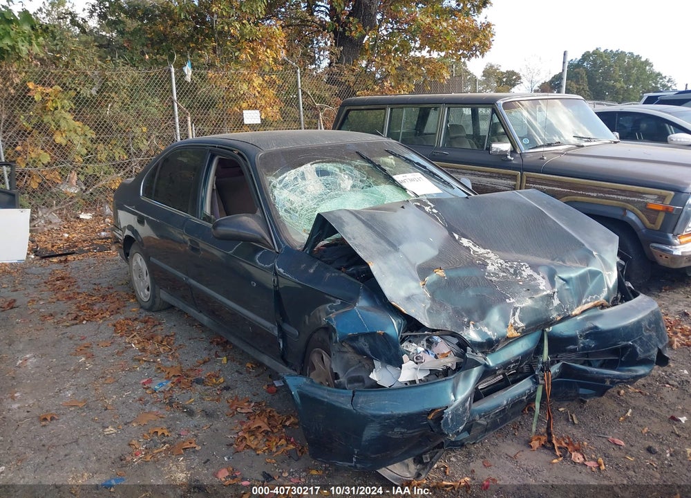 1997 HONDA CIVIC LX VIN: 2HGEJ6672VH545843