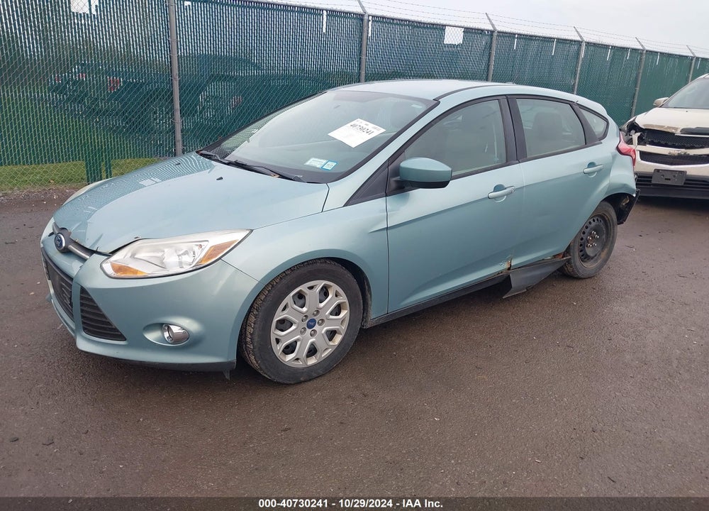 2012 FORD FOCUS SE VIN: 1FAHP3K2XCL187528