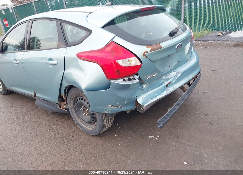 2012 FORD FOCUS SE VIN: 1FAHP3K2XCL187528