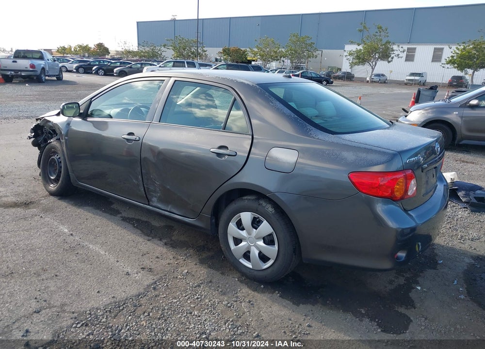 2009 TOYOTA COROLLA VIN: JTDBL40EX9J048583
