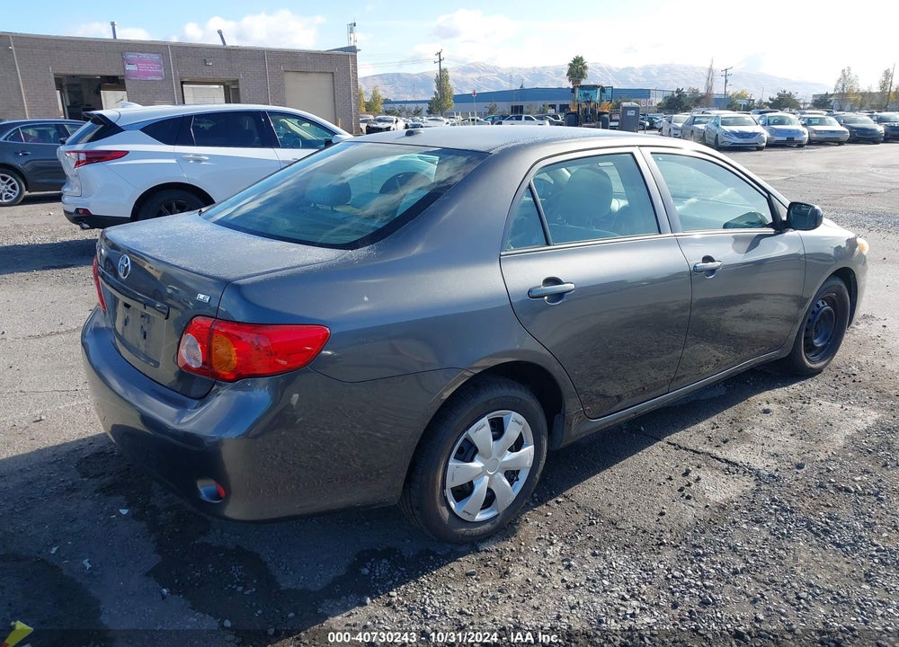 2009 TOYOTA COROLLA VIN: JTDBL40EX9J048583