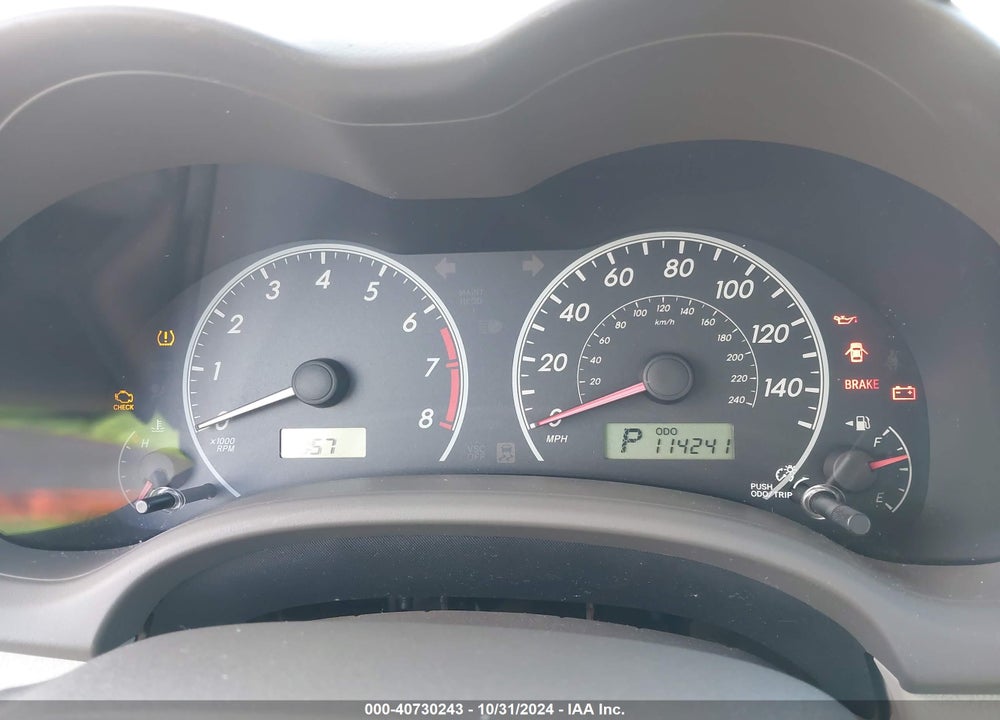 2009 TOYOTA COROLLA VIN: JTDBL40EX9J048583
