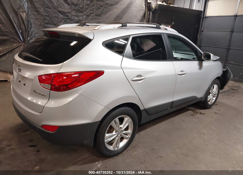 2013 HYUNDAI TUCSON GLS VIN: KM8JU3AC2DU662790