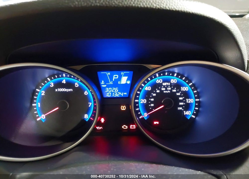 2013 HYUNDAI TUCSON GLS VIN: KM8JU3AC2DU662790